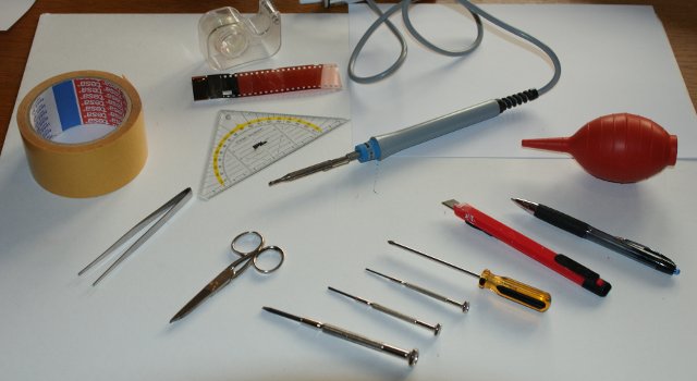 [Image of the tools I used]